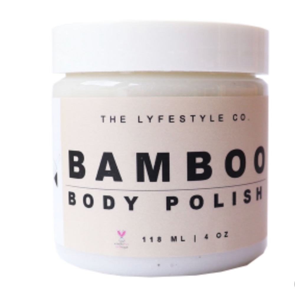THE LYFESTYLE CO Bamboo Body Polish 4oz $49 NIP Sealed